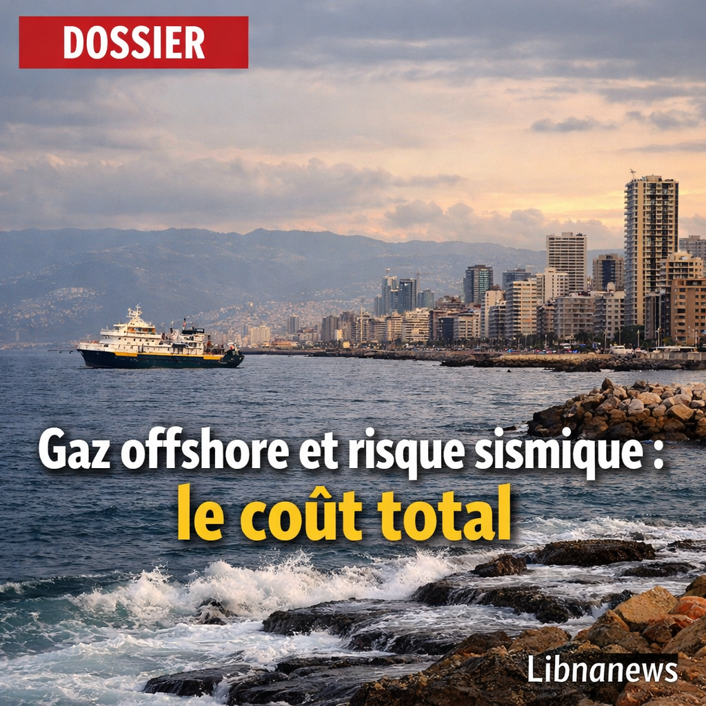 Secousse au large de Beyrouth, faille de Yammouneh et pari gazier : le Liban face au coût total du risque