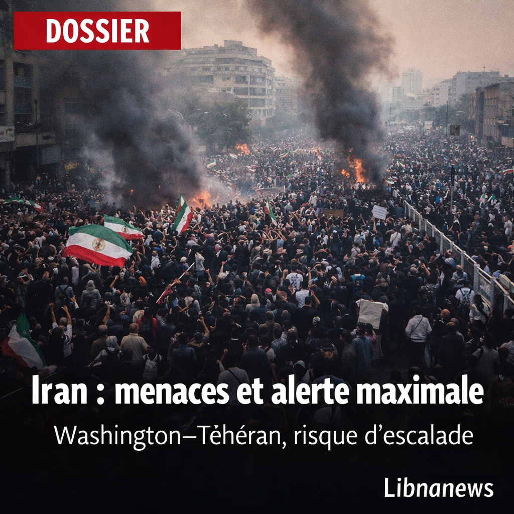 L’Iran menace les États-Unis et Israël de représailles en cas d’intervention américaine, tandis qu’Israël se place en état d’alerte maximale