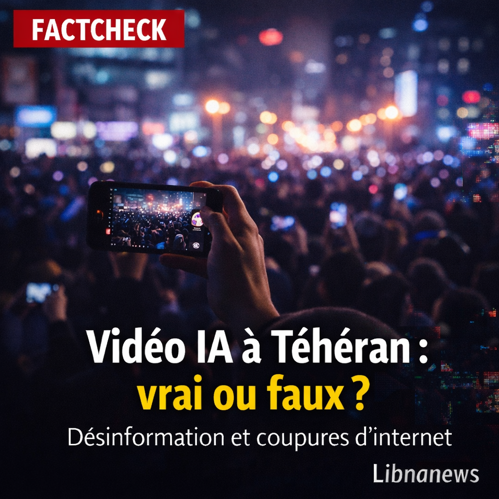 Iran : une vidéo suspectée d’être générée par l’IA amplifie les doutes sur l’ampleur des manifestations à Téhéran