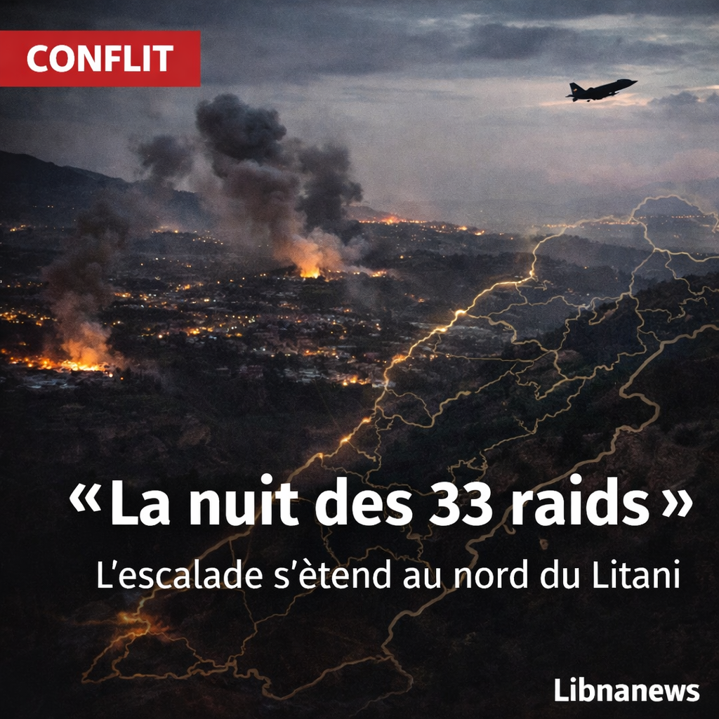 La nuit des 33 raids: la carte de l’escalade change au Sud du Liban