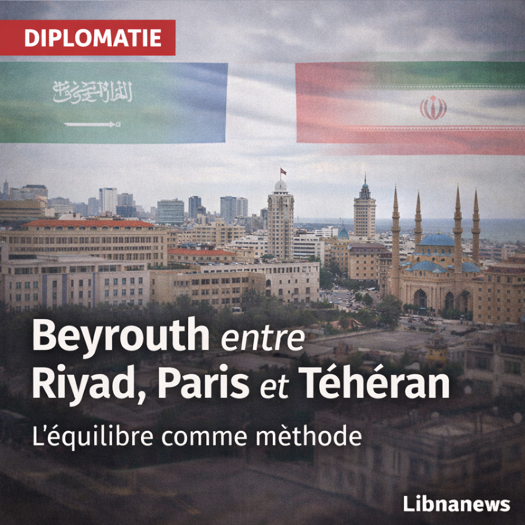 Beyrouth entre Riyad, Paris et Teheran: l’equilibre comme methode quand la region s’embrase