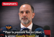 Le Liban active pour la première fois le service Google Transit sur Google Maps