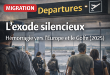 L’exode silencieux : l’hémorragie migratoire des Libanais vers l’Europe et le Golfe en 2025