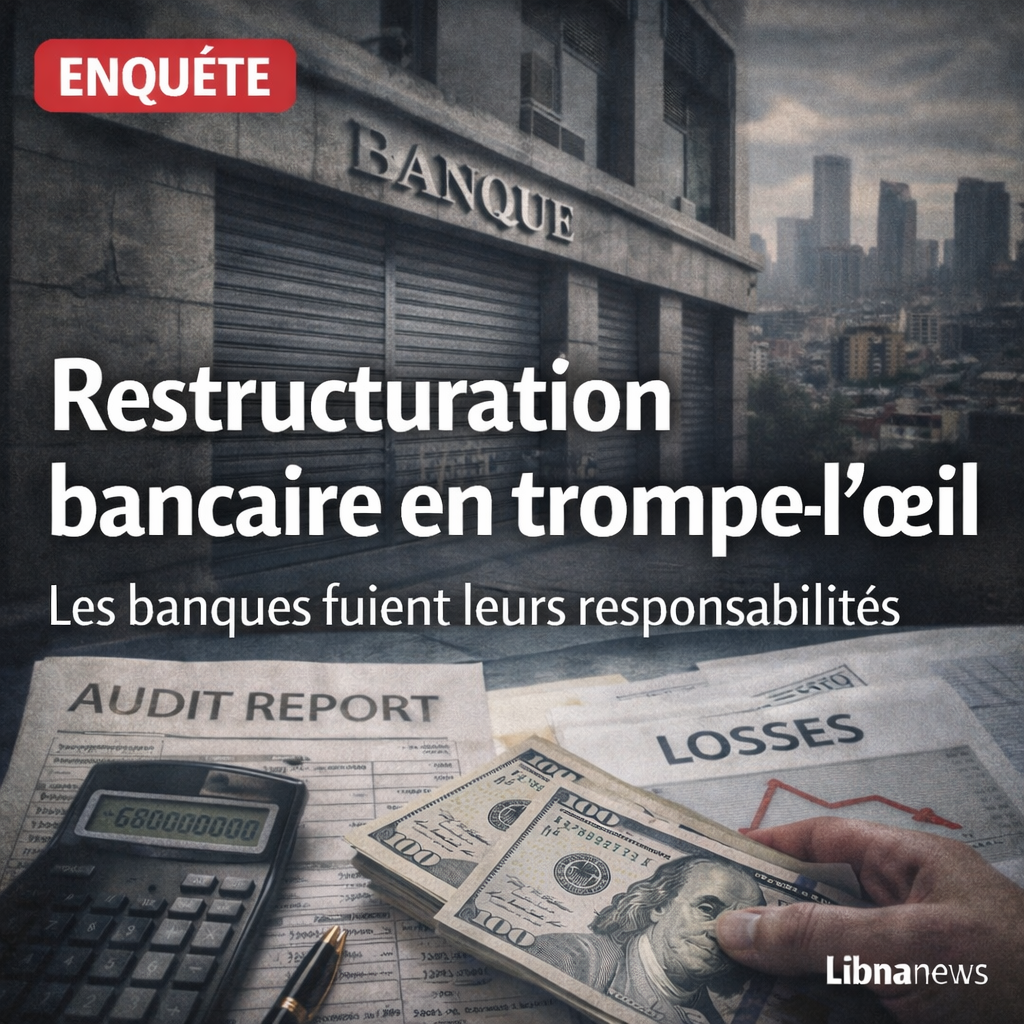 La restructuration bancaire en trompe-l’œil : comment les banques libanaises tentent d’échapper à toute responsabilité