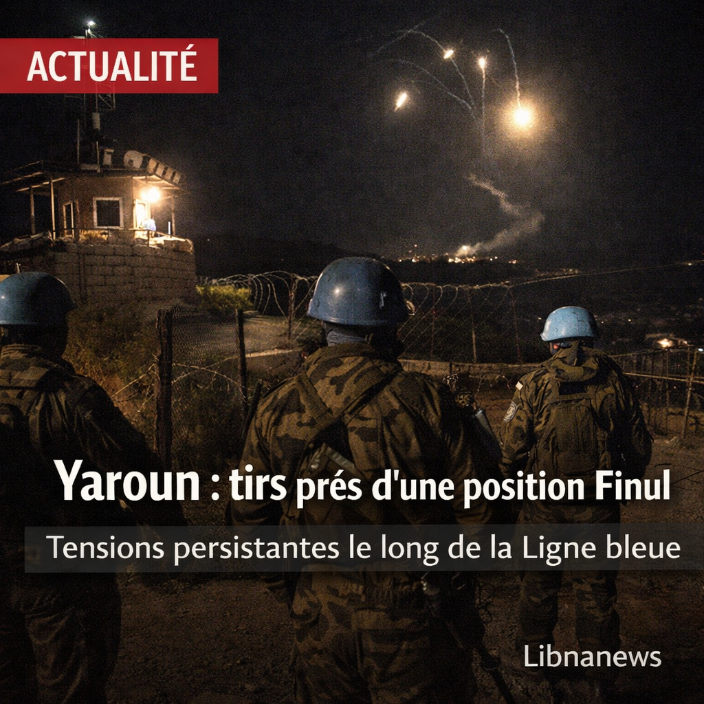 Sud-Liban: Les forces israéliennes bombardent une position de la FINUL Sud-Liban: Les forces israéliennes bombardent une position de la FINUL