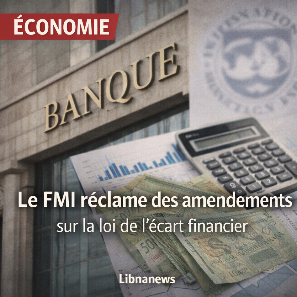 Le FMI appelle à des amendements essentiels à la loi sur l’écart financier adoptée par le cabinet libanais