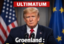 Donald Trump annonce des droits de douane supplémentaires contre huit pays européens dès le 1er février pour obtenir le Groenland