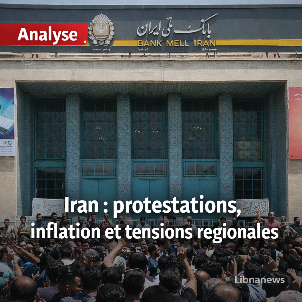 Les manifestations en Iran : contestation économique et tensions régionales au cœur des troubles actuels