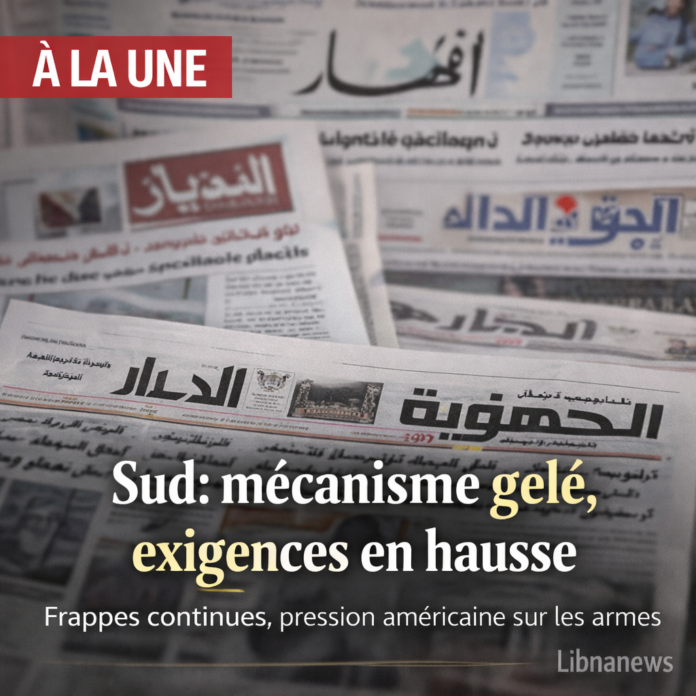 À la une: gel du mécanisme de suivi et montée des exigences sur le Sud