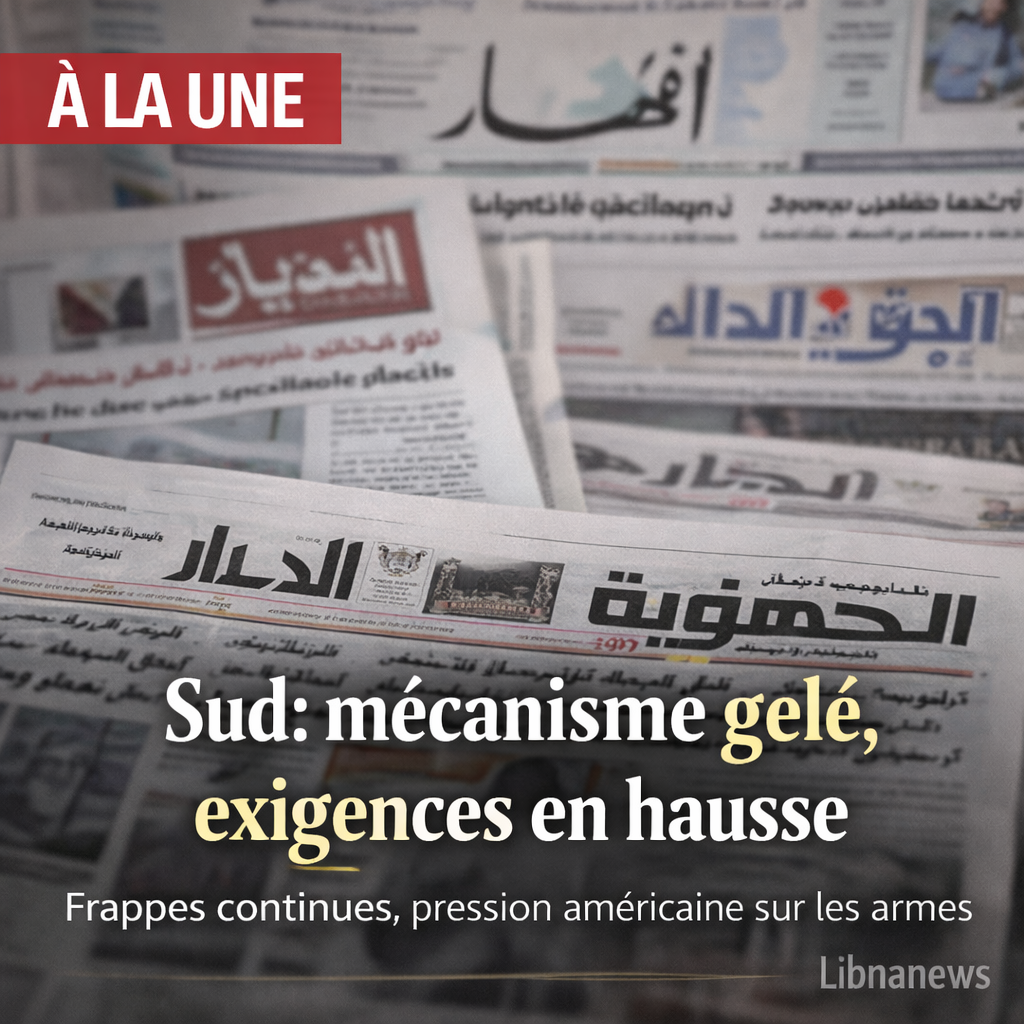 À la une: gel du mécanisme de suivi et montée des exigences sur le Sud À la une: gel du mécanisme de suivi et montée des exigences sur le Sud