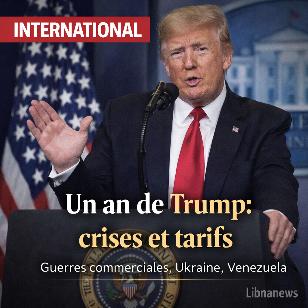 Un an après le retour de Donald Trump à la Maison Blanche, un bilan marqué par les crises dont il est responsable