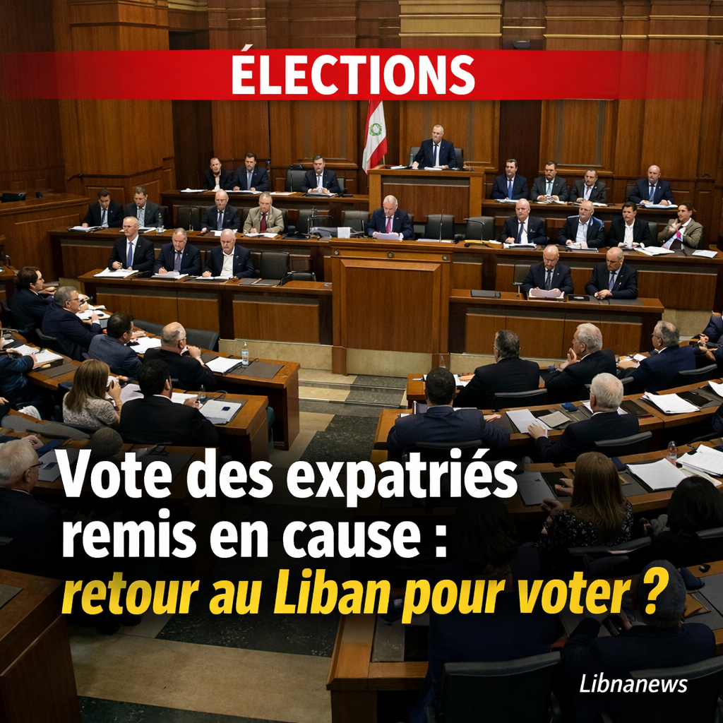 Vote des expatriés remis en cause: recentrage sur le scrutin au Liban et choc politique annoncé