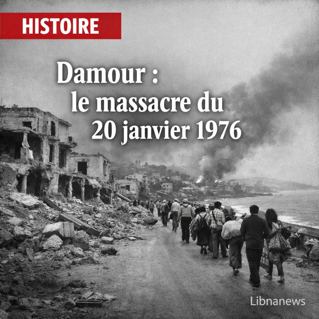 Liban/Histoire: Massacre de Damour, des miliciens de l’OLP et alliés musulmans attaquent la ville chrétienne le 20 janvier 1976 Liban/Histoire: Massacre de Damour, des miliciens de l’OLP et alliés musulmans attaquent la ville chrétienne le 20 janvier 1976