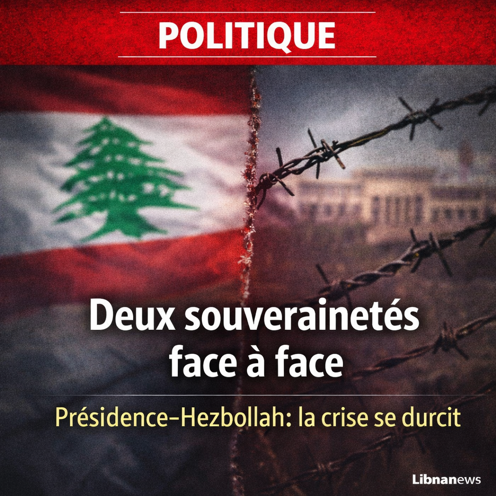 Deux souverainetés face à face: présidence et Hezbollah, la bataille des récits qui durcit la crise
