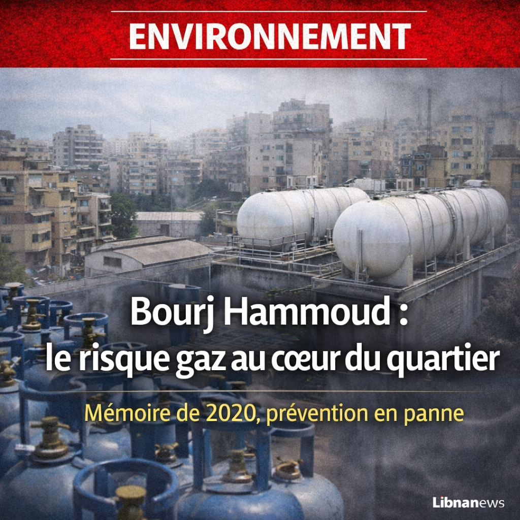 Bourj Hammoud: stockage de gaz, mémoire des catastrophes et faillite des outils de prévention Bourj Hammoud: stockage de gaz, mémoire des catastrophes et faillite des outils de prévention