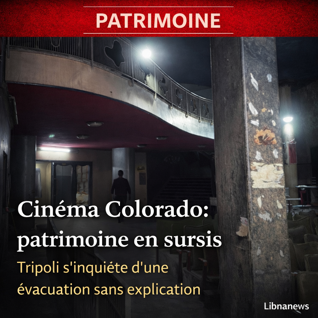 Cinéma Colorado à Tripoli : un joyau du patrimoine libanais menacé de disparition