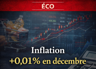 L’indice des prix à la consommation au Liban en décembre 2025 : une hausse mensuelle de 0,01 % et un taux d’inflation annuel à 12,23 %