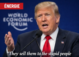 À Davos, Donald Trump affirme que la Chine vend ses éoliennes à des « gens stupides ». Les données démentent.