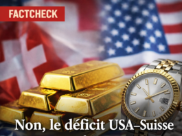 Factcheck — « 41 milliards $ de déficit USA–Suisse à cause des montres »