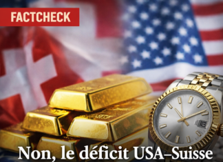 Factcheck — « 41 milliards $ de déficit USA–Suisse à cause des montres »