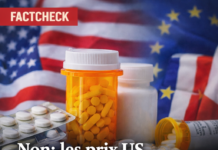 Factcheck — « Les médicaments sont chers aux États-Unis à cause de l’Europe (et de Macron) », selon Trump