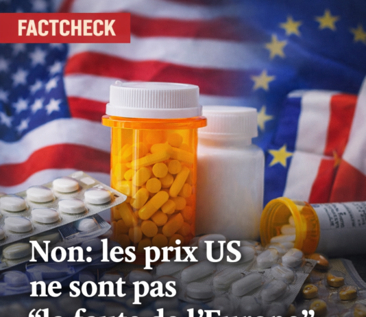 Factcheck — « Les médicaments sont chers aux États-Unis à cause de l’Europe (et de Macron) », selon Trump