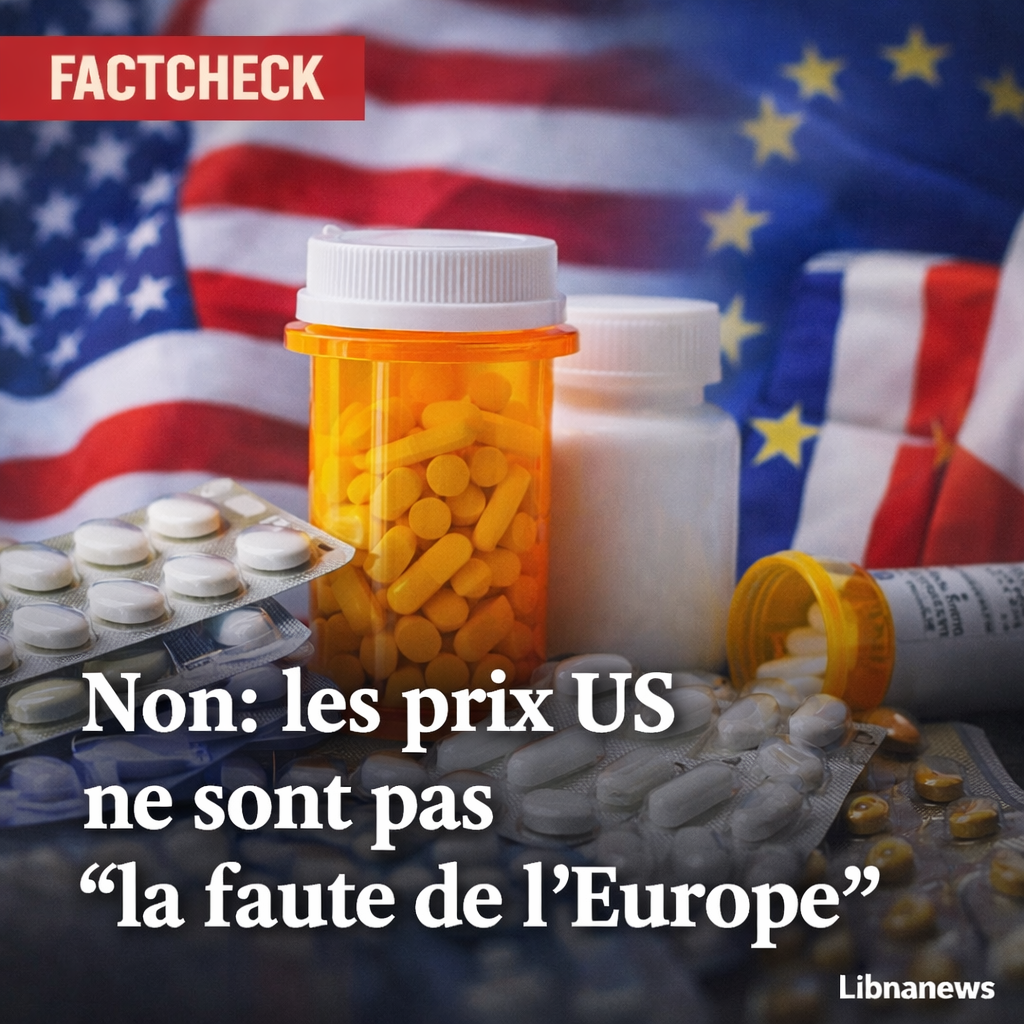 Factcheck — « Les médicaments sont chers aux États-Unis à cause de l’Europe (et de Macron) », selon Trump