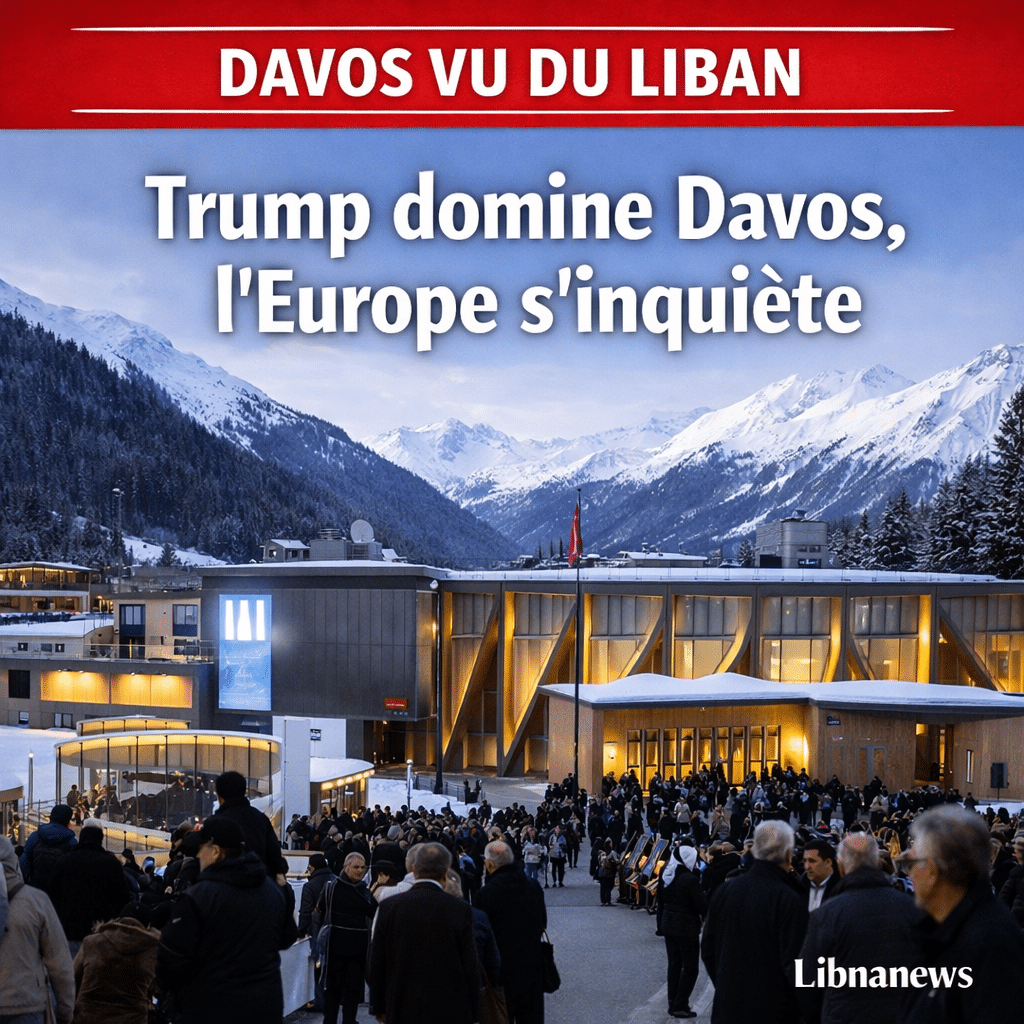 Davos vu par la presse libanaise: l’omniprésence de Donald Trump, entre fascination et inquiétudes