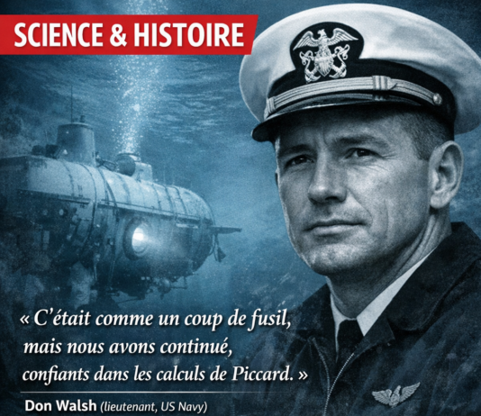 Le Trieste atteint les abysses : record de profondeur dans la fosse des Mariannes en 1960