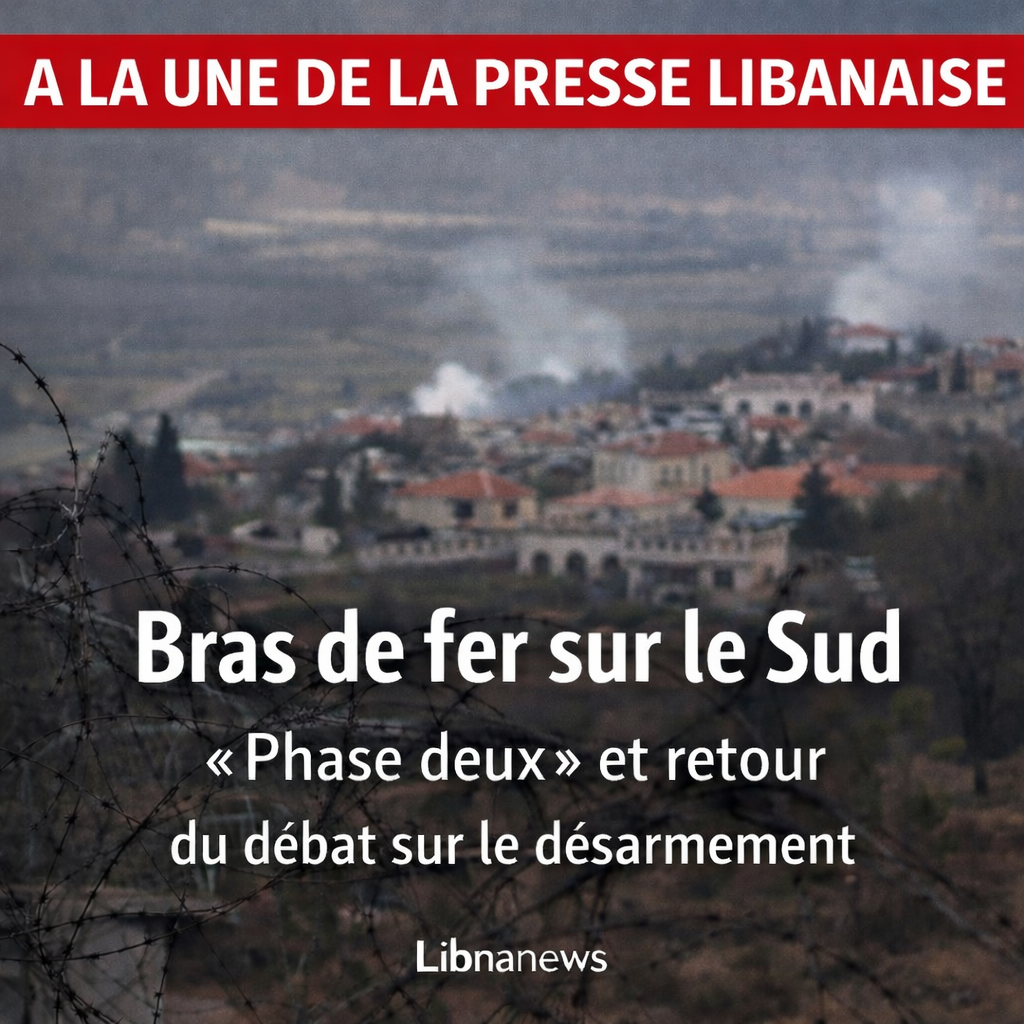 Revue de la presse libanaise: Bras de fer sur le Sud, la « phase deux » et le retour de la question du désarmement