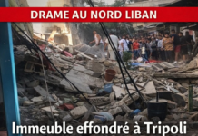 Effondrement d’un immeuble à Tripoli : une femme et une enfant extraites vivantes des décombres, recherches intenses pour sauver les trois autres membres de la famille