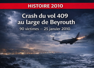 Le crash du vol 409 d’Ethiopian Airlines au large de Beyrouth en 2010
