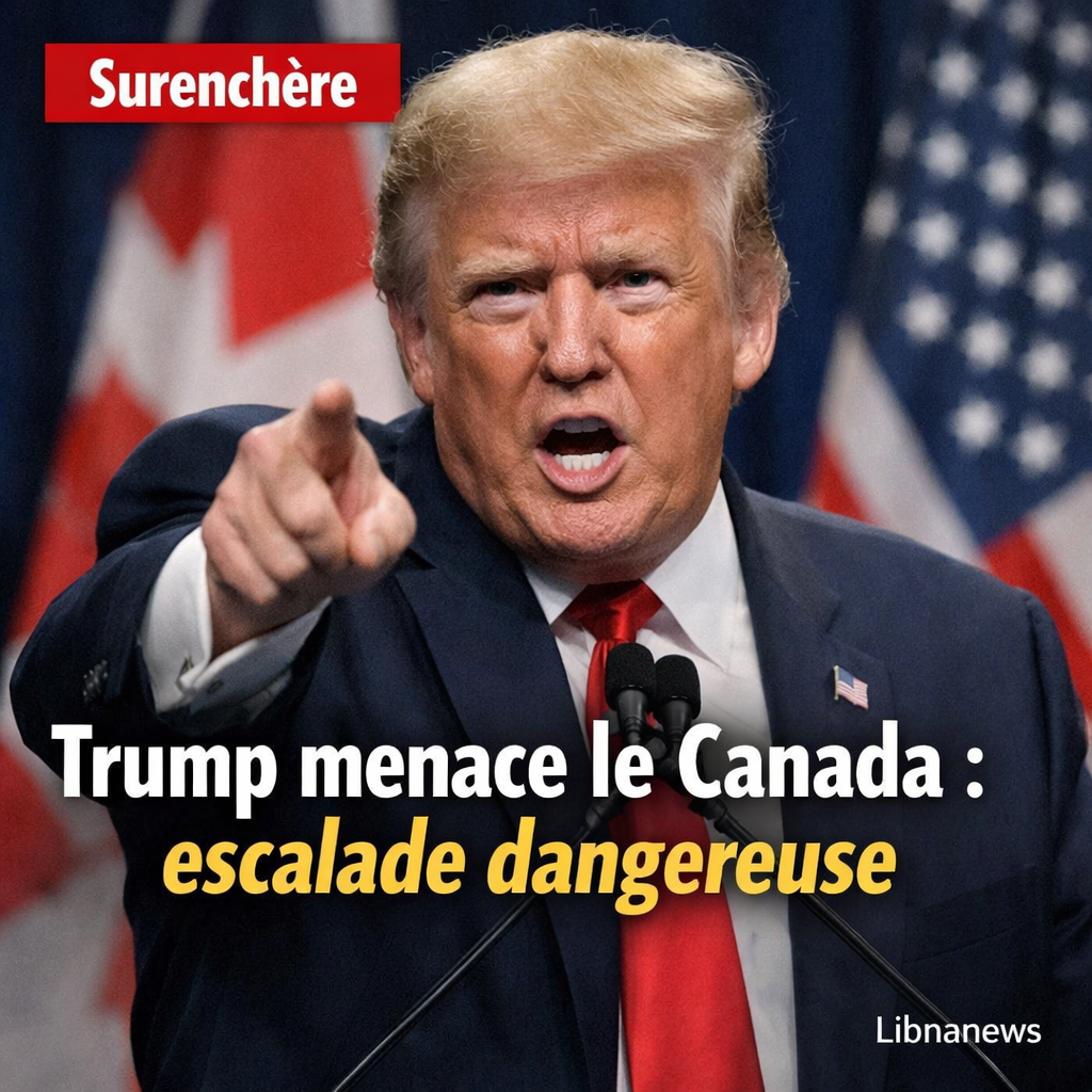 Donald Trump menace le Canada de droits de douane à 100 % et d’annexion en réponse à son accord commercial avec la Chine