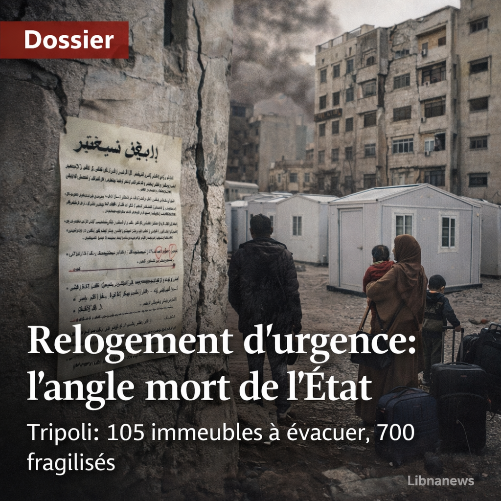 Le relogement d’urgence, angle mort de l’État libanais : pourquoi évacuer les immeubles à risque reste impossible à Tripoli Le relogement d’urgence, angle mort de l’État libanais : pourquoi évacuer les immeubles à risque reste impossible à Tripoli