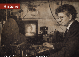 La première démonstration publique de la télévision par John Logie Baird le 26 janvier 1926