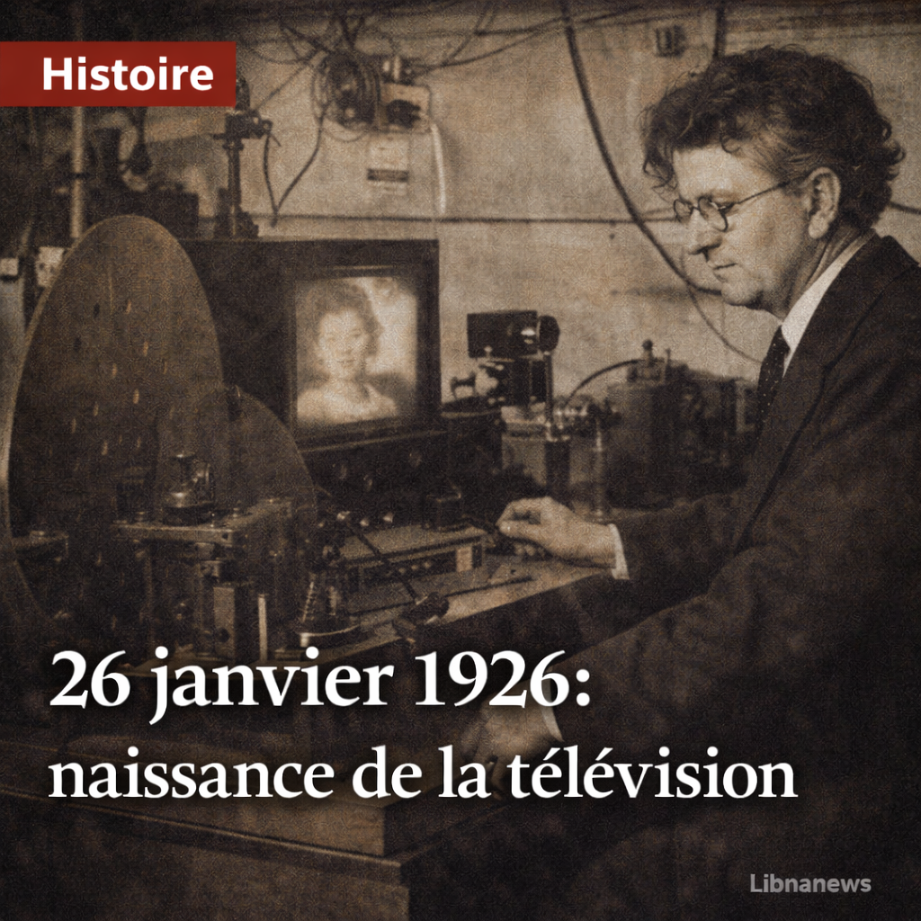 La première démonstration publique de la télévision par John Logie Baird le 26 janvier 1926 La première démonstration publique de la télévision par John Logie Baird le 26 janvier 1926