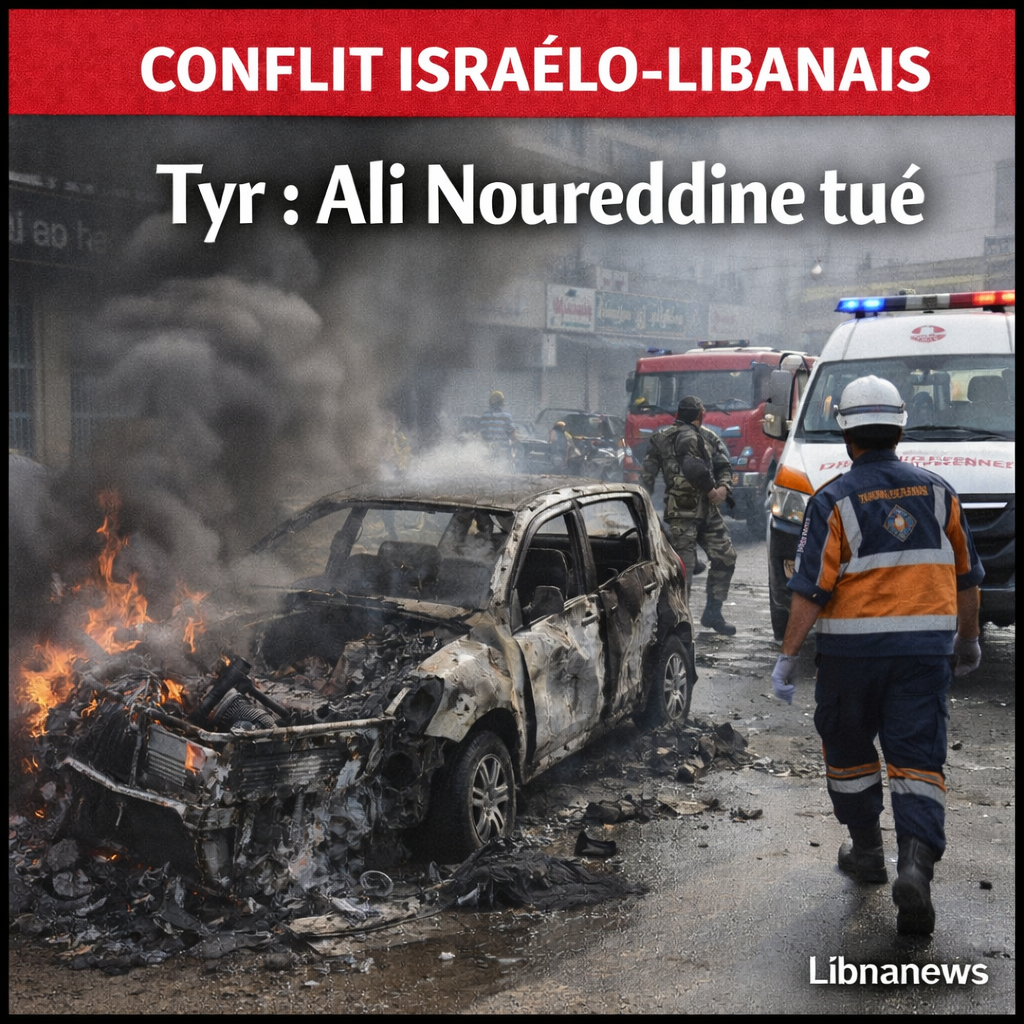 Un drone israélien élimine un présentateur de la télé du Hezbollah à Tyr