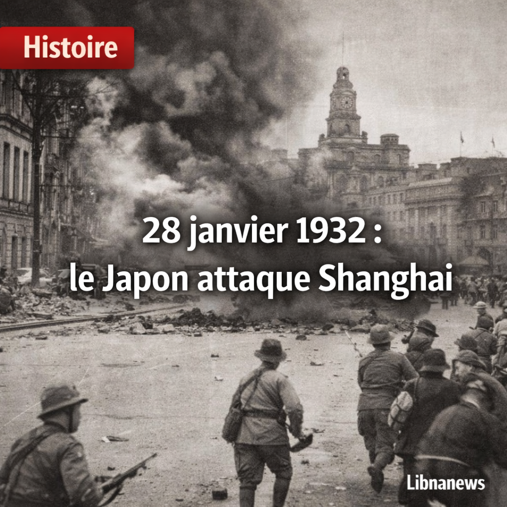 Jour pour jour : les forces japonaises attaquent Shanghai le 28 janvier 1932