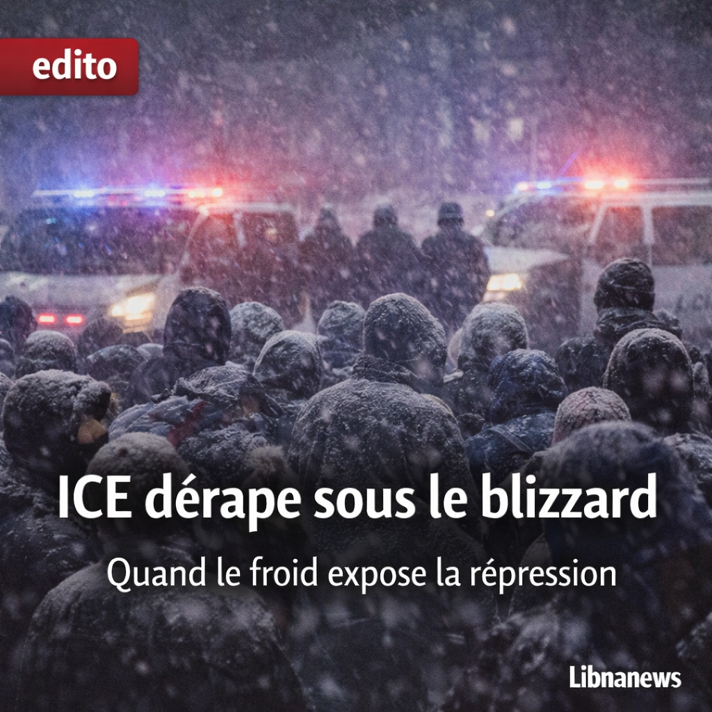 Trump glisse sur ICE : quand la vague de froid expose les dérapages de la police politique trumpienne