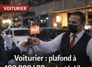 Les ministères libanais de l’Intérieur et du Tourisme imposent un plafond de 400 000 livres aux frais de voiturier