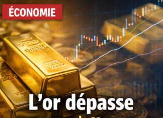 L’or dépasse les 5 300 dollars l’once dans un nouveau record historique
