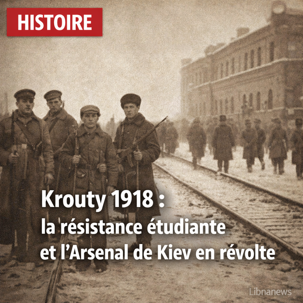 La bataille de Krouty et l’insurrection de l’arsenal : actes de résistance dans l’Ukraine naissante La bataille de Krouty et l’insurrection de l’arsenal : actes de résistance dans l’Ukraine naissante