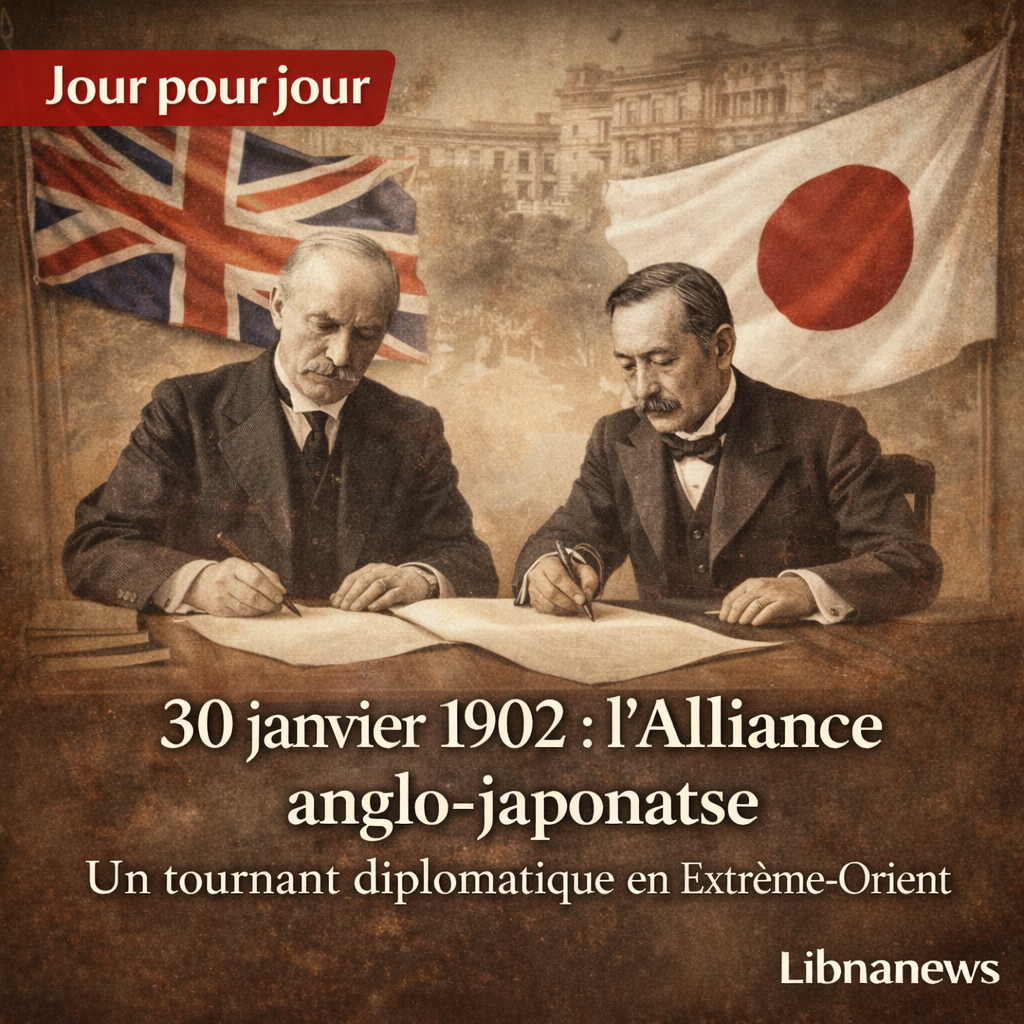 Jour pour Jour: La signature de l’Alliance anglo-japonaise Jour pour Jour: La signature de l’Alliance anglo-japonaise