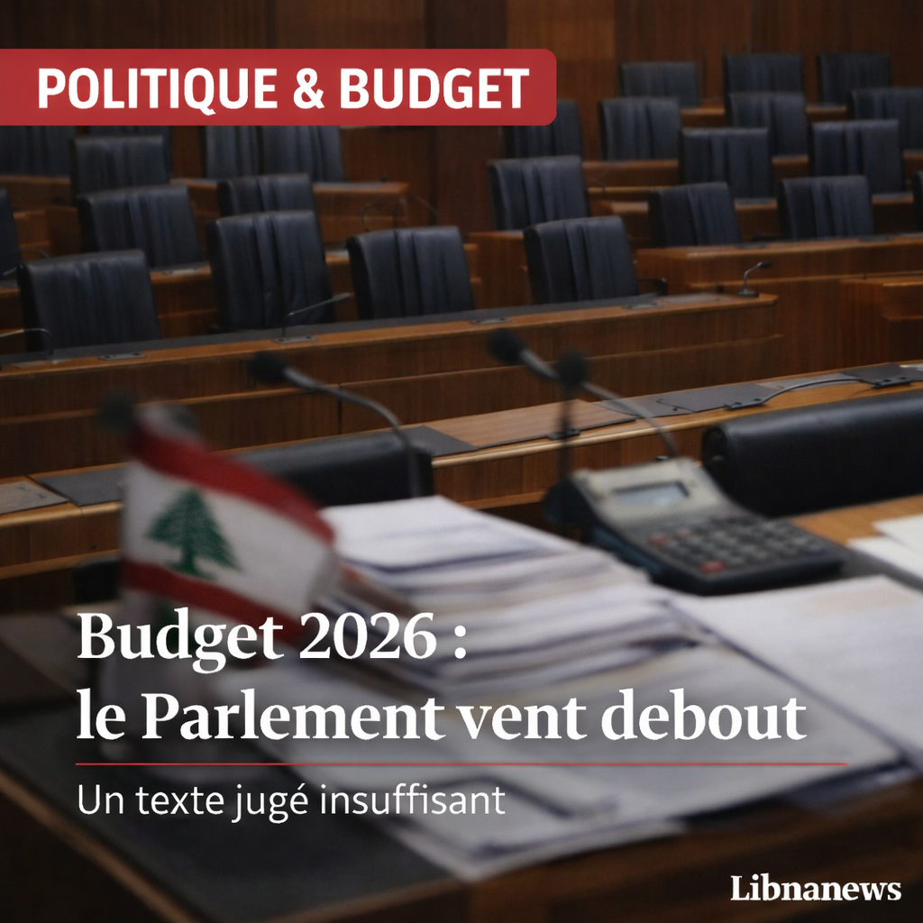Débats houleux au Parlement libanais sur le budget 2026 : critiques unanimes contre un projet jugé insuffisant