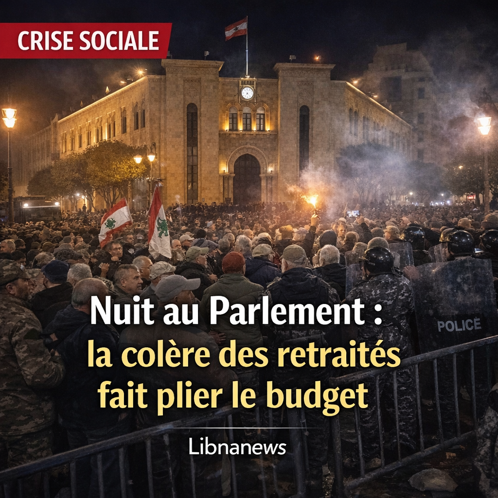 Nuit au Parlement: comment la colère des retraités a fait plier l’agenda du budget Retraités militaires Parlement budget : Une mobilisation historique