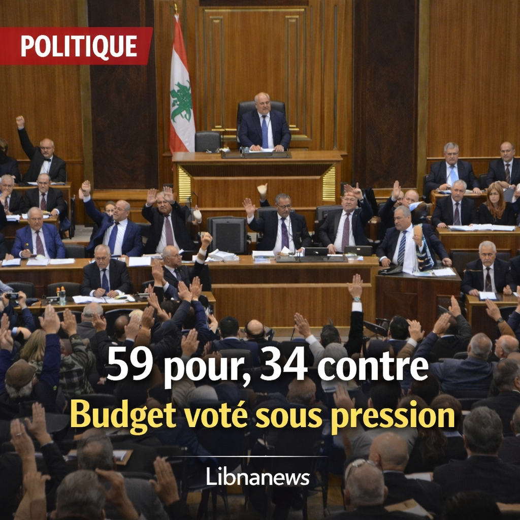59 voix, 34 contre, 11 abstentions: les coulisses d’un budget voté sous pression