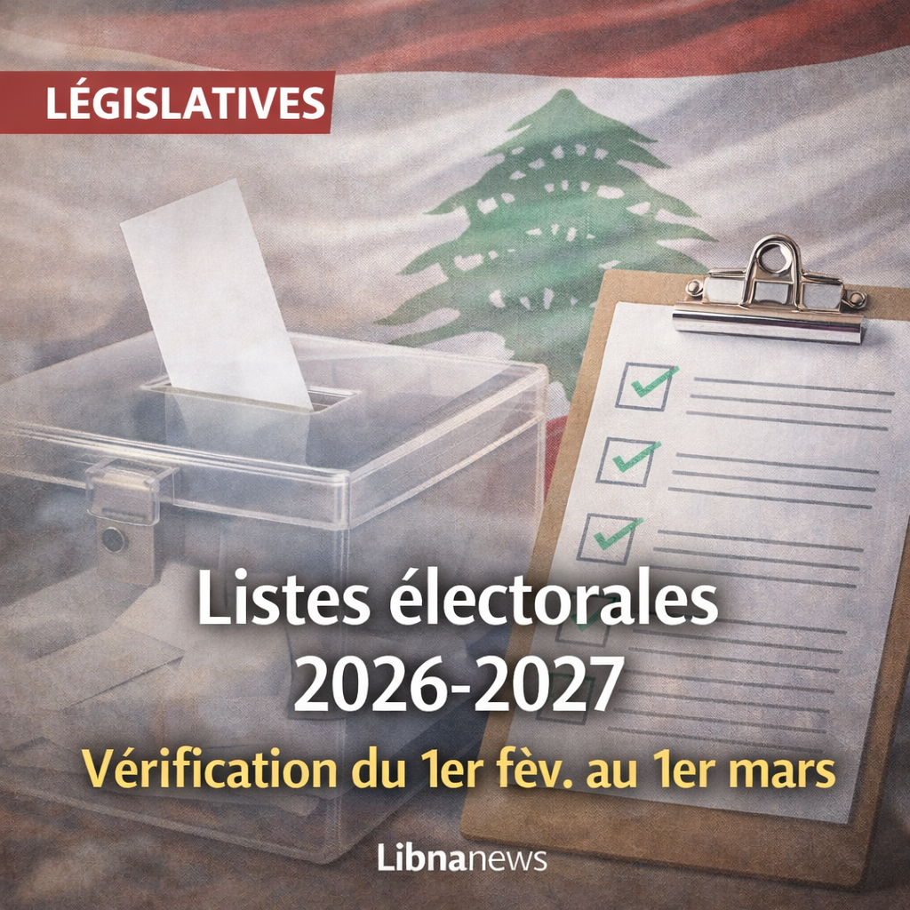Le ministère de l’Intérieur libanais annonce la disponibilité des listes électorales préliminaires pour 2026-2027
