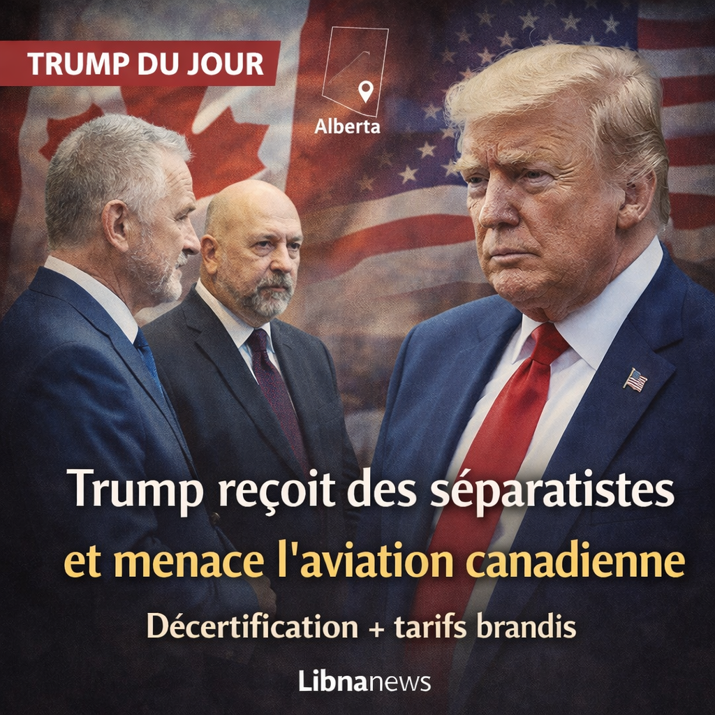 Trump accueille des séparatistes albertains et menace de décertifier les avions canadiens