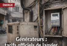 Le ministère de l’Énergie fixe les tarifs des générateurs privés pour janvier 2026 Le ministère de l’Énergie fixe les tarifs des générateurs privés pour janvier 2026