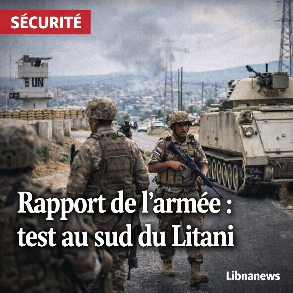 Le rapport de l’armée au sud du Litani: un test de cohésion pour l’exécutif